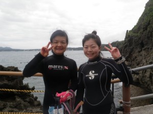 2013.05.17　真栄田岬　青の洞窟　スノーケル