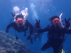 2013.08.08　真栄田岬　ファンダイビング