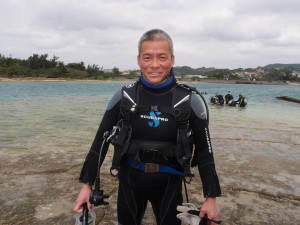 2014.03.21 奥武島ビーチ　ＡＯＷ講習