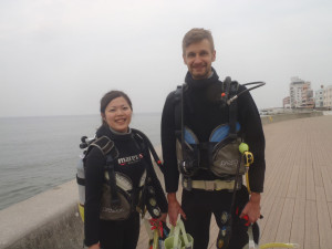 2014.05.01　砂辺ビーチ　OWD海洋実習