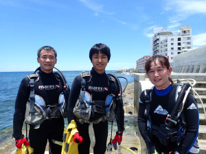 2014.07.04　砂辺ビーチ　ファンダイビング