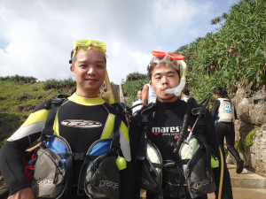 2014.08.12　真栄田岬ビーチ　ファンダイビング