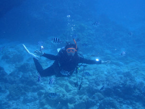 2014.08.03　チービシボート　体験ダイビング＆付き添いファンダイビング