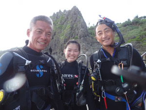 2014.09.21 真栄田岬ビーチ　OWDコース