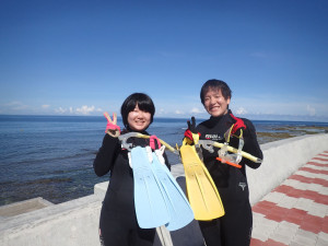 2014.09.04　砂辺ビーチ　スノーケル＆体験ダイビング