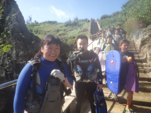 2014.09.20　真栄田岬ビーチ　ファンダイビング