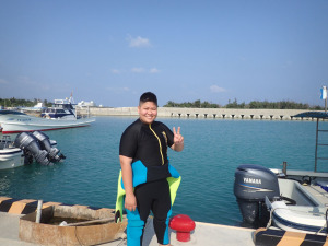 2014.09.09　万座ボート　ファンダイビング