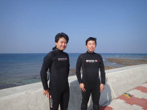 2014.10.18　砂辺ビーチ　体験ダイビング
