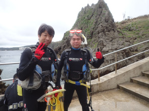 2015.04.04　真栄田岬ビーチ　ファンダイビング