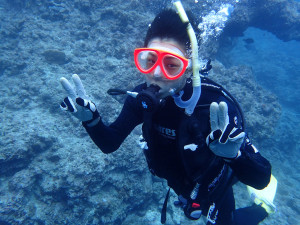 2015.04.05　真栄田岬ビーチ　ファンダイビング