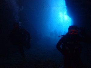 2015.04.17　青の洞窟＆ジンベエザメ　体験ダイビング
