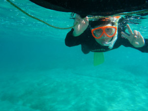 2015.09.19　奥武島ビーチ　スノーケル＆体験ダイビング