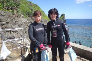 2016.07.04 真栄田岬ビーチ　スノーケル