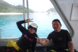 2016.09.04　慶良間ボート　ファンダイビング