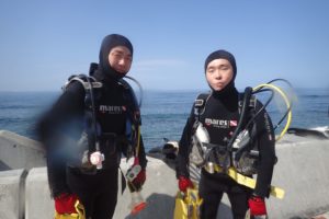 2017.03.04　砂辺ビーチ　スノーケル＆体験ダイビングコース