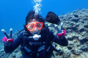 2017.08.13　真栄田岬ビーチ　スノーケル＆体験ダイビングコース