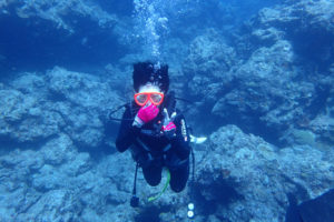 2017.08.13　真栄田岬ビーチ　スノーケル＆体験ダイビングコース