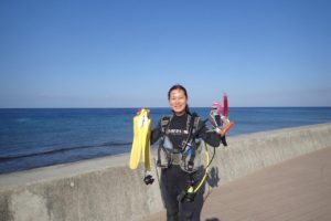 2017.10.01　砂辺ビーチ　ＯＷＤコース