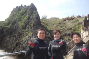 2018.04.06　真栄田岬ビーチ・青の洞窟　体験ダイビング＆付き添いファンダイビング