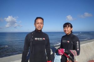 2018.08.19　砂辺ビーチ　体験ダイビングコース